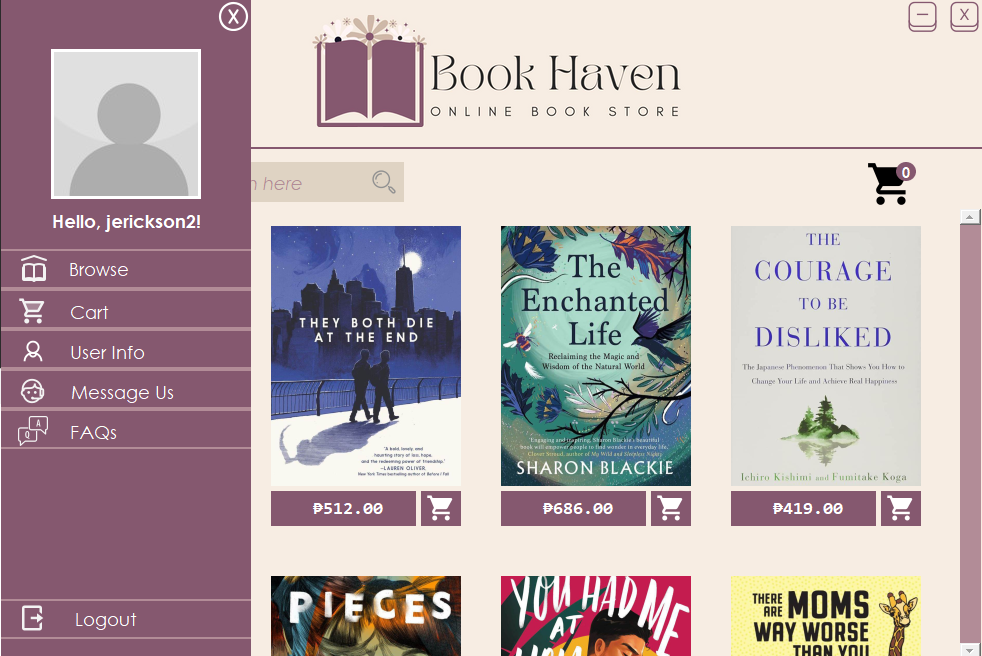 BookHaven Screenshot 1