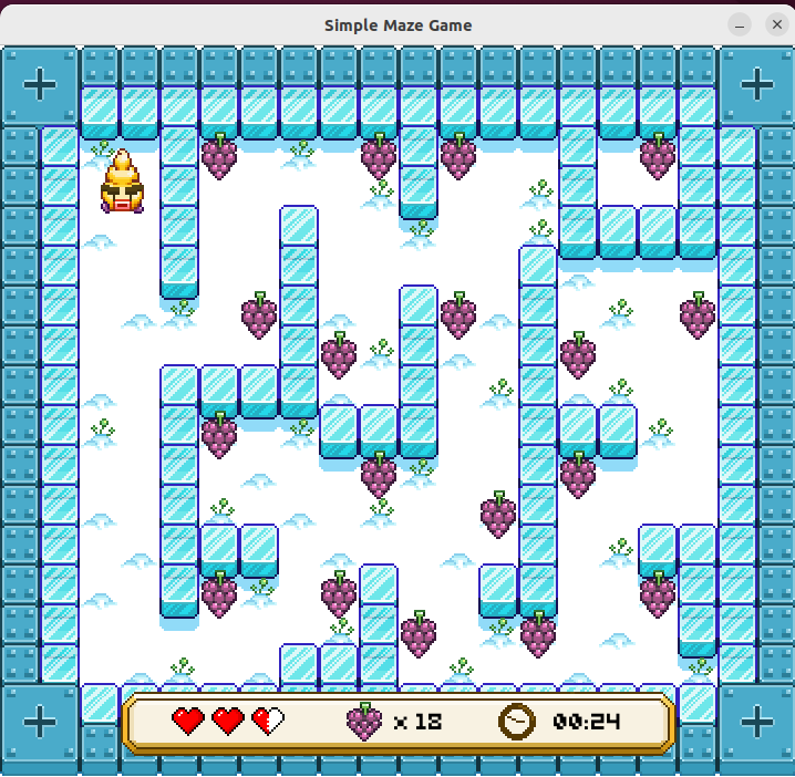 Simple Maze Game Screenshot