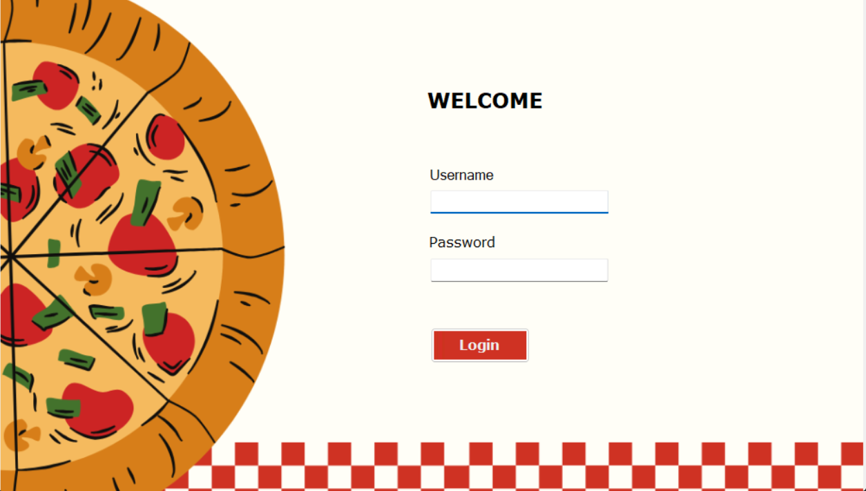 Pizza App Screenshot 1
