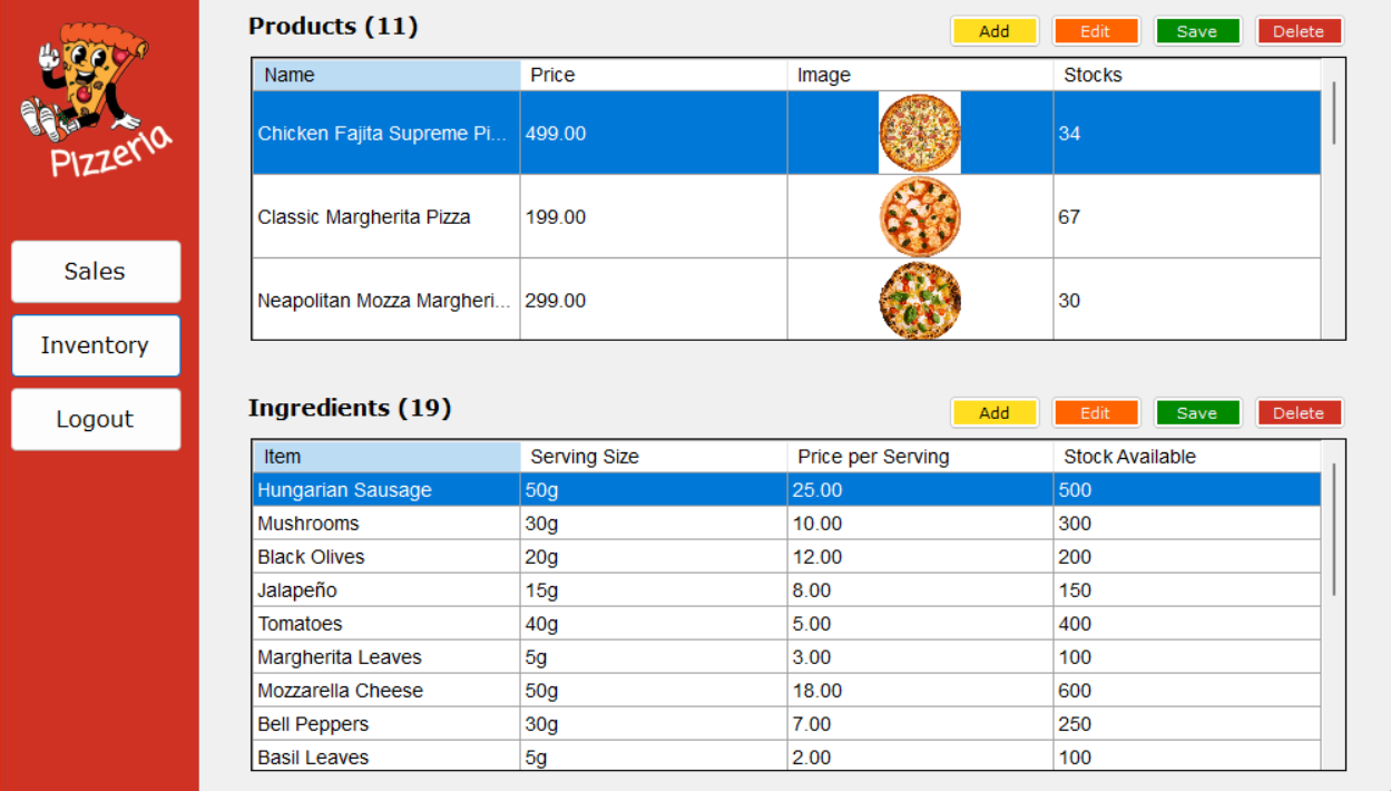 Pizza App Screenshot 3