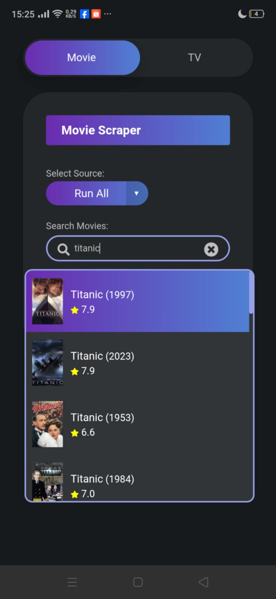 Streamely App Screenshot 1