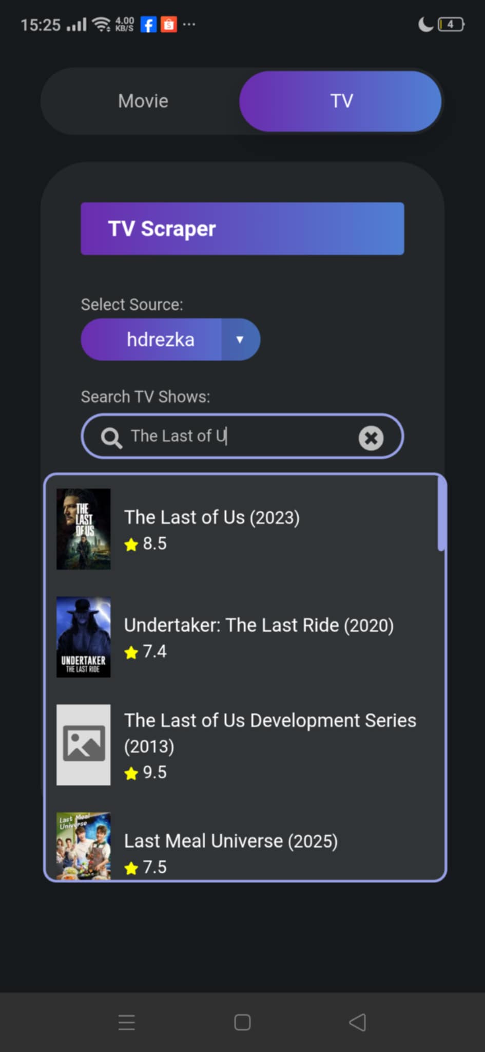 Streamely App Screenshot 2