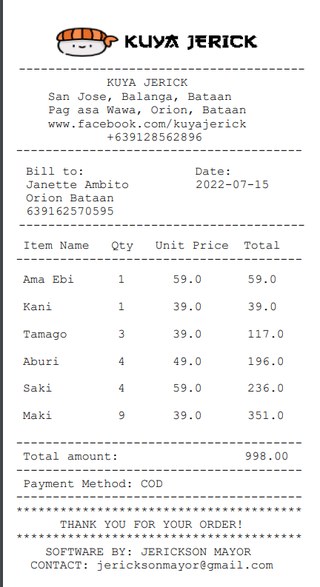 Sushi Ordering System - OTP Verification